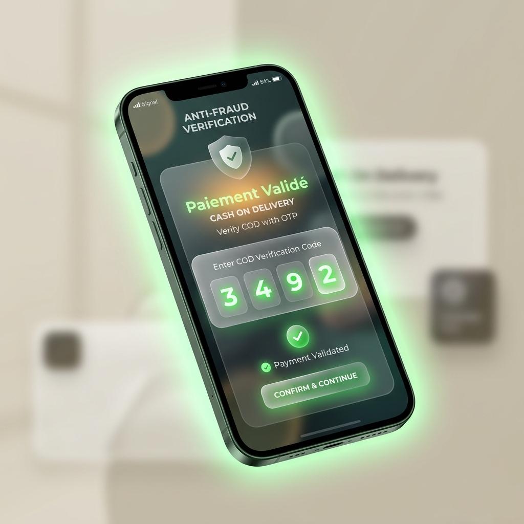 Anti Fraude OTP Mockup